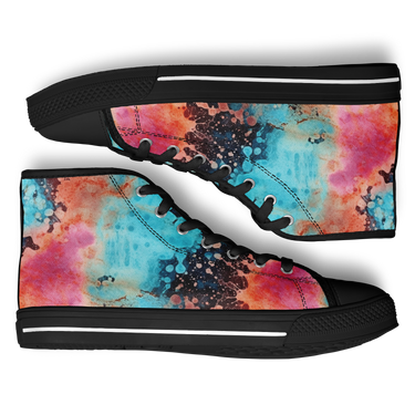 Chokefish™ Urban Peak Retro High Tops-Acid-Wash-005-2